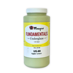 Mayco Fundamentals Underglaze Apple Green 473mL