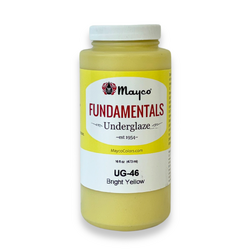 Mayco Fundamentals Underglaze Bright Yellow 473mL