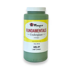 Mayco Fundamentals Underglaze Leaf Green 473mL