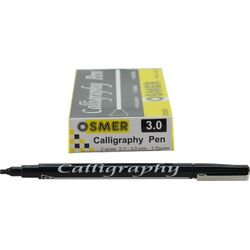 Osmer Calligraphy Pen Black 2.0mm Tip