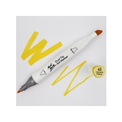 Mont Marte Premium Dual Tip Art Marker - Canaria Yellow 45