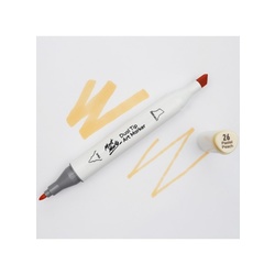 Mont Marte Premium Dual Tip Art Marker - Pastel Peach 26