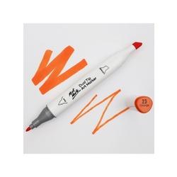 Mont Marte Premium Dual Tip Art Marker - Orange 23