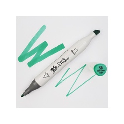 Mont Marte Premium Dual Tip Art Marker - Mint Green Light 58