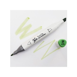Mont Marte Premium Dual Tip Art Marker - Pale Green 59