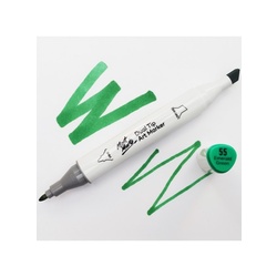 Mont Marte Premium Dual Tip Art Marker - Emerald Green 55