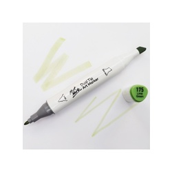 Mont Marte Premium Dual Tip Art Marker - Lime Green 175