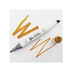 Mont Marte Premium Dual Tip Art Marker - Dark Yellow 31