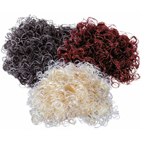 Curly Doll Hair 75g Assorted Colours