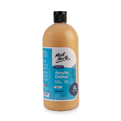 Mont Marte Acrylic Paint 1L Caramel/Fawn