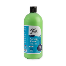 Mont Marte Acrylic Paint 1L Green Light