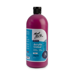 Mont Marte Acrylic Paint 1L Magenta