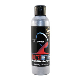 Chroma Molten Metals Acrylic 250ml   Purgare Silver 