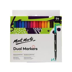 Mont Marte Discovery Dual Tip Markers Set of 54