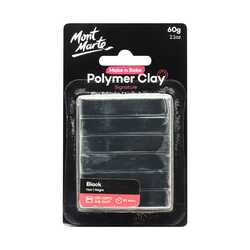 Mont Marte Make n Bake Polymer Clay 60g - Black
