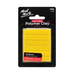 Mont Marte Make n Bake Polymer Clay 60g - Sunflower