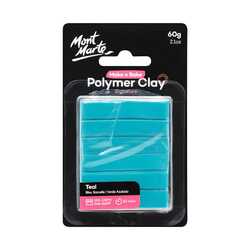 Mont Marte Make n Bake Polymer Clay 60g - Teal