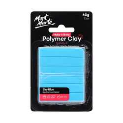 Mont Marte Make n Bake Polymer Clay 60g - Sky Blue