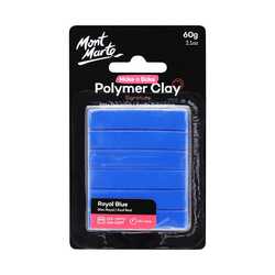 Mont Marte Make n Bake Polymer Clay 60g - Royal Blue