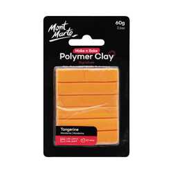 Mont Marte Make n Bake Polymer Clay 60g - Tangerine