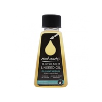 Mont Marte Refined Thickened Linseed Oil 125ml