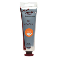 Mont Marte Oil Paint 100ml (WSL)- Orange Yellow