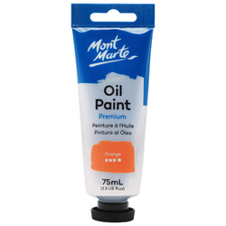 Mont Marte Oil Paint 75ml - Orange