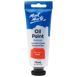 Mont Marte Oil Paint 75ml - Vermillion