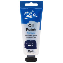 Mont Marte Oil Paint 75ml - Prussian Blue