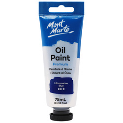 Mont Marte Oil Paint 75ml - Ultramarine Blue