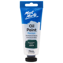 Mont Marte Oil Paint 75ml - Permanent Green