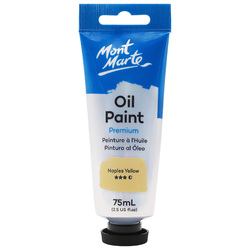 Mont Marte Oil Paint 75ml - Naples Yellow