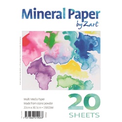 Mineral Paper Pad A4 20 Sheets 150gsm