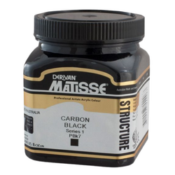 Matisse Structure 250ml Carbon Black S1