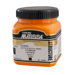 Matisse Structure 250ml Cadmium Orange S4