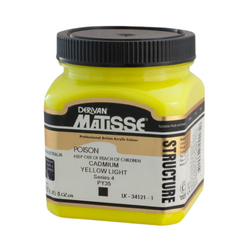 Matisee Structure 250ml Cadmium Yellow Light S4