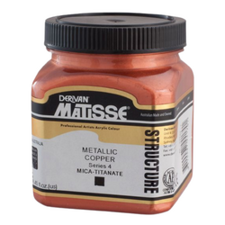 Matisse Structure 250ml Metallic Copper S4