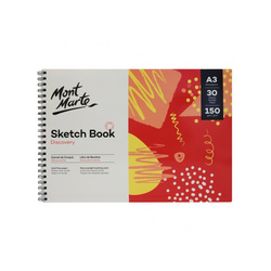 Mont Marte Landscape Spiral Sketch Book 150gsm A3 30 Sheet
