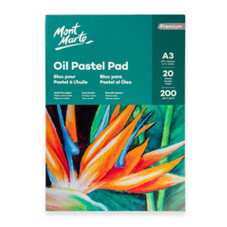Mont Marte Oil Pastel Pad A3 200gsm 20sht