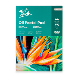Mont Marte Oil Pastel Pad A4 200gsm 20sht