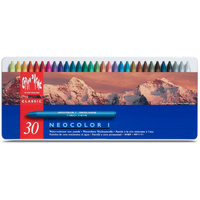 Caran d'Ache Neocolor 2 Water Soluble Wax Pastels Tin of 30