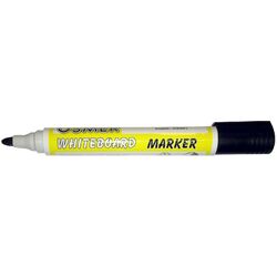 Osmer Whiteboard Marker Bullet Tip Pack of 12 Black