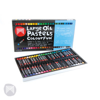 Micador Large Oil Pastels Colourfun, Pack 48
