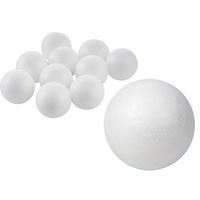 Polystyrene Balls Pack of 10 50mm