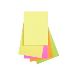 Quill A4 80gsm Copy Paper Fluoro Assorted 100 Sheets