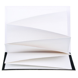 Concertina Fold Out Journal Single 13 x 19cm 250gsm