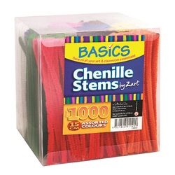 Pipe Cleaners / Chenille Stems 15cm Pack of 1000