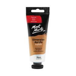 Mont Marte Dimension Acrylic Paint Carmine 75ml