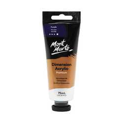 Mont Marte Dimension Acrylic Paint Purple 75ml