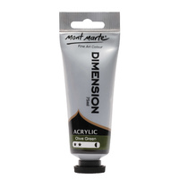 Mont Marte Dimension Acrylic Paint Olive Green 75ml